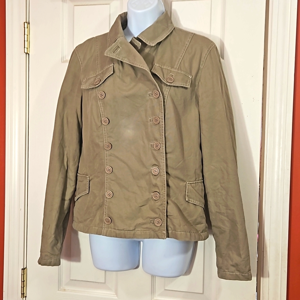 Black Rivet button up the front jacket